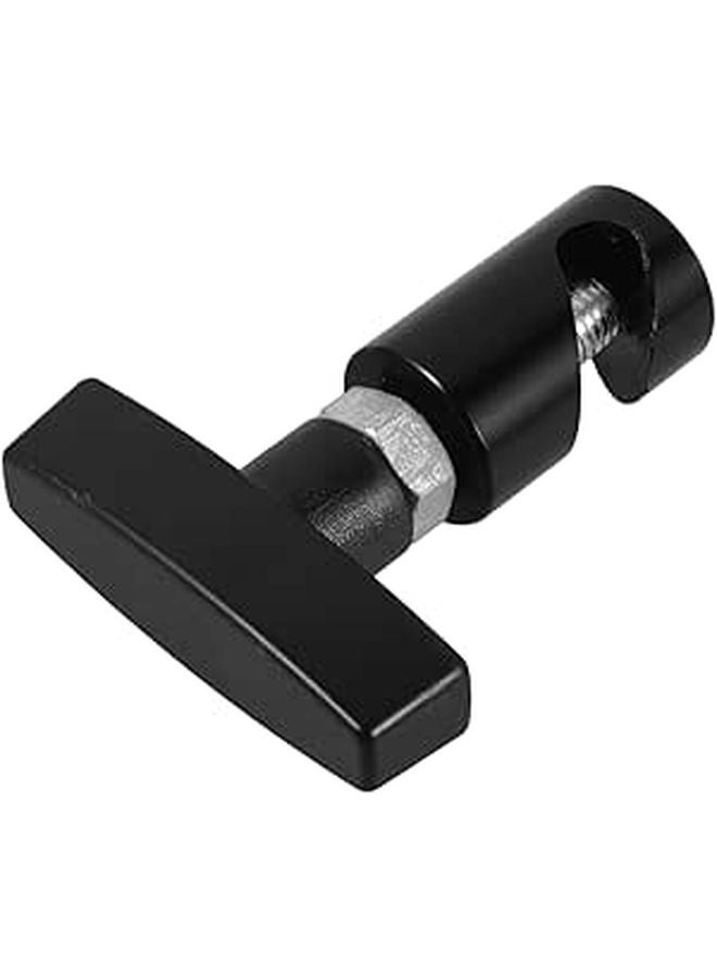 Vehicle Trunk Tailgate Hood Prop Rod Lift Support Clamp Bracket Black - Image 1