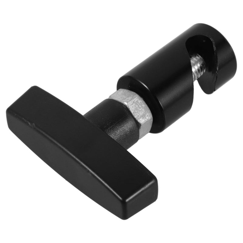 Vehicle Trunk Tailgate Hood Prop Rod Lift Support Clamp Bracket Black - Image 2