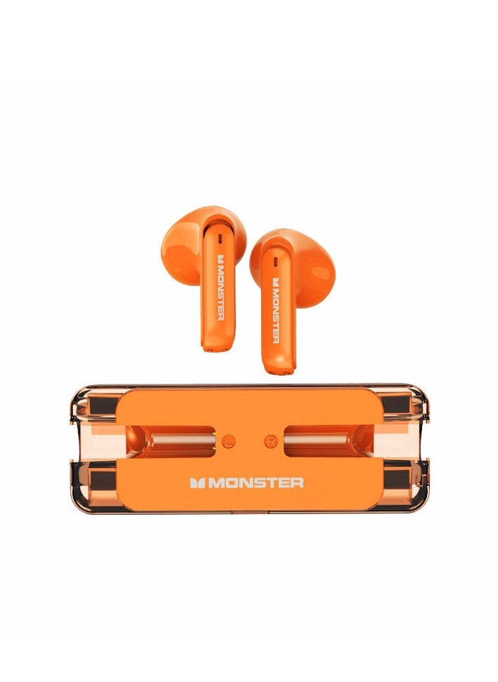 Monster - Monster Original XKT08 TWS Earphones Wireless Bluetooth 5.3 HiFi Headphones - Image 1