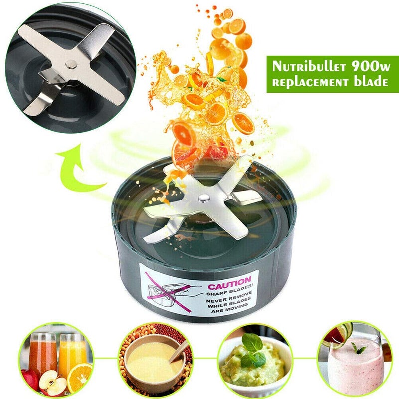 GahsElec Upgrade Blender Cup and Blade Fit for Nutribullet 600w/900w, Replacement Parts 32oz Cup and Extractor Blade, Blender Accessories (2 Pcs) - Image 3