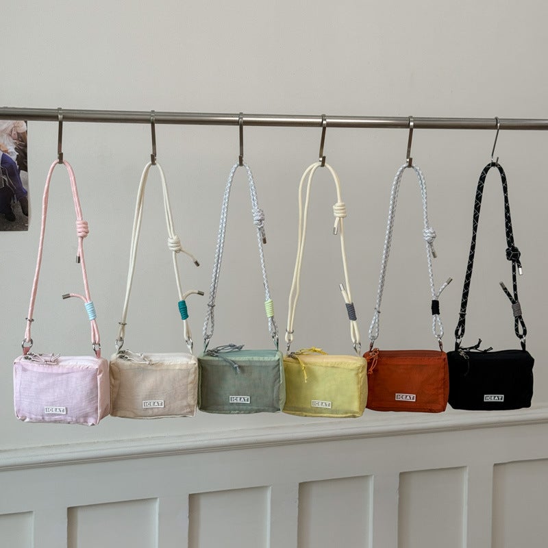 Women's Nylon Mini Shoulder Bag - Image 2