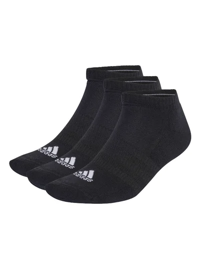 Adidas C Spw Low 3P Black Training Socks For Unisex 10K - 11.5K