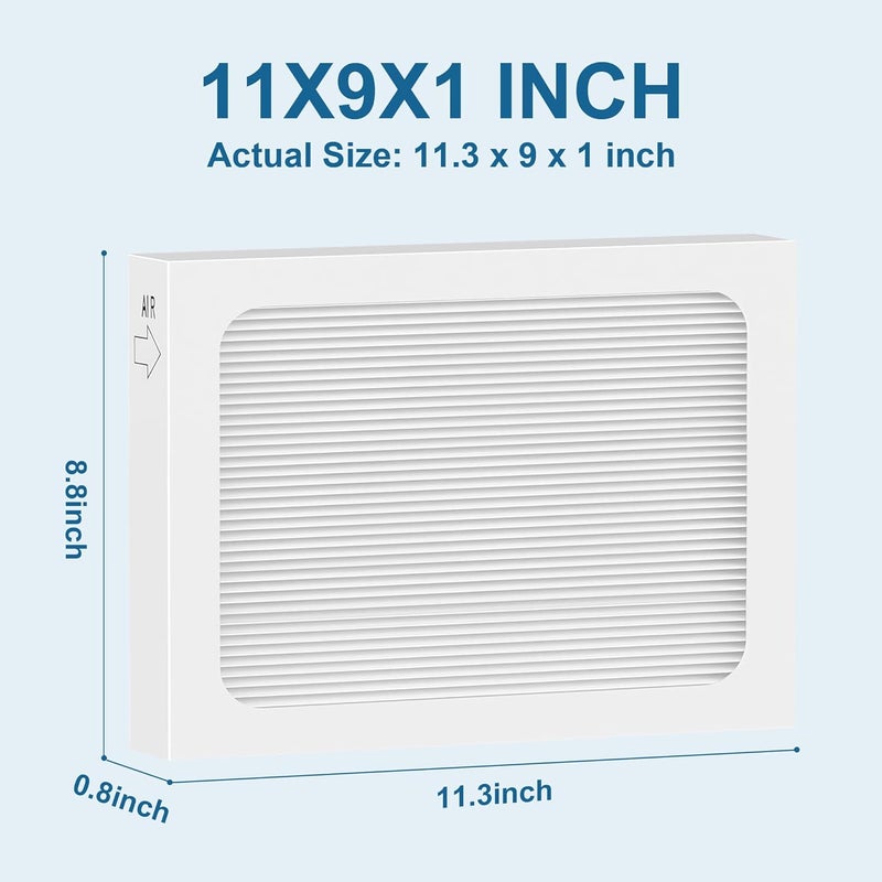 VOVAV 9 x 11 x 1 Air Filter for Santa Fe Compact70 Dehumidifier Ultra70 Element Compact2 UA 65H, 4 Pack - Image 2