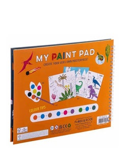 Floss & Rock Floss & Rock Dino My Painting Pad - Kids Creative Art Set, Create your very own Master Piece  - Image 3