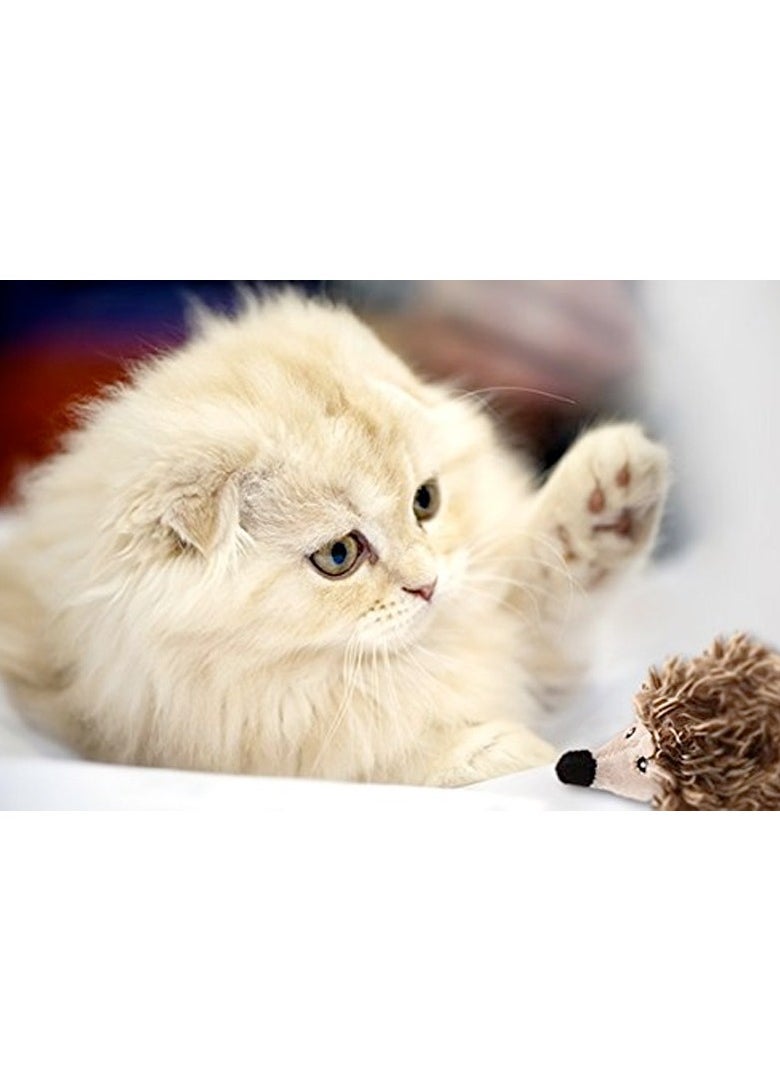 GIGWI Melody Chaser Hedgehog With  Motion Activated Sound Chip  - Image 3