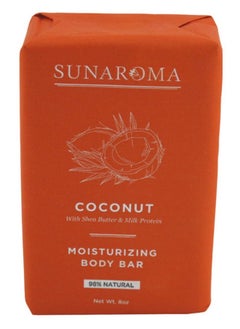 SUNAROMA Sunaroma Soap Bar Coconut 8 Ounce (236ml) (6 Pack)  - Image 1