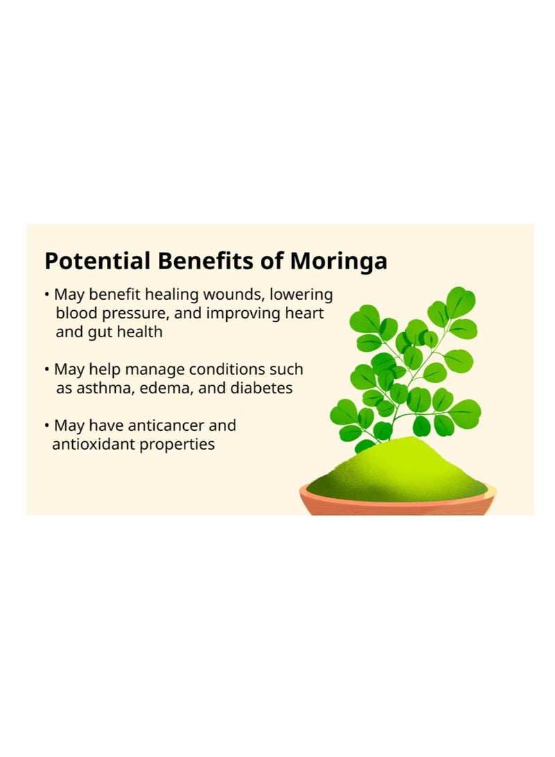 Be Natural Moringa leaf powder – 100 gm - Image 4
