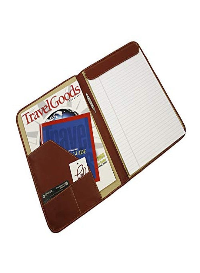 Piel Leather Letter-Size Padfolio, Black, One Size - Image 4