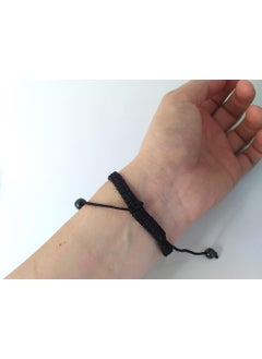 HD Marketim Skull Black Bracelet Uğur Şanş Macrame Thread Bracelet Adjustable Bracelet Women Girl Jewelry  - Image 3