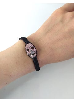 HD Marketim Skull Black Bracelet Uğur Şanş Macrame Thread Bracelet Adjustable Bracelet Women Girl Jewelry  - Image 2