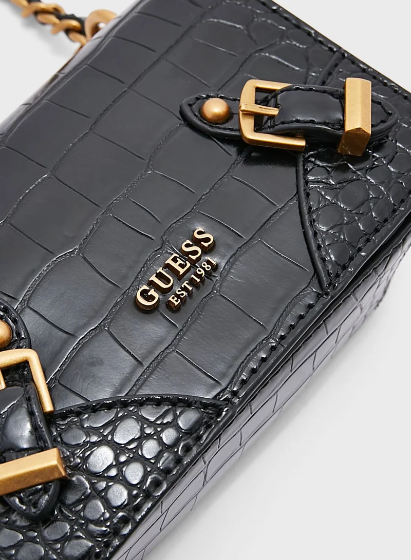 GUESS Didi Chain Detailed Crossbody Bag
