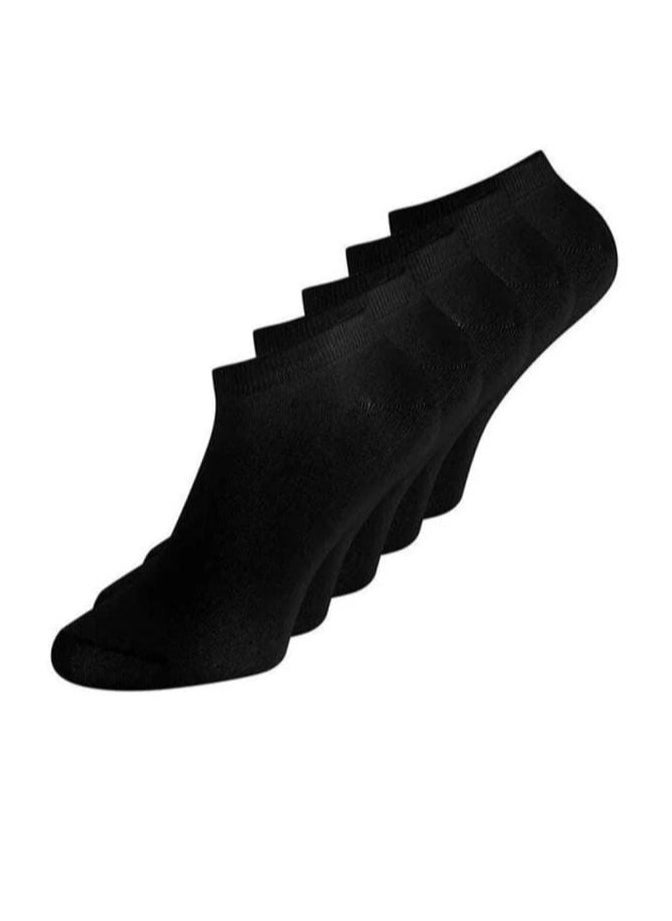 JACK & JONES 5-Piece Dongo Socks Black 
