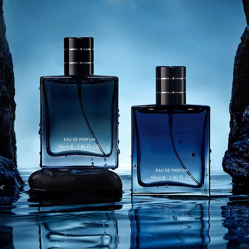klarako Fragrance Oil Eau De Parfum Spray for Men Attracting Pheromone Perfume for Women -Pheromone Men Perfume, Pheromone Men Perfume, Long Lasting Pheromone Perfume for Men Women 55ml (Blue) - Image 3