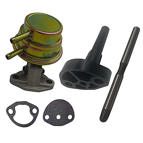 DASPARTS 113127025G Fuel Pump Kit including 113127025G(Fuel Pump) 113127303(Flange) 113127307A(100mm Short Drive Rod, Alternator Style), Beetle, Super Beetle 1973-1974 - Image 2