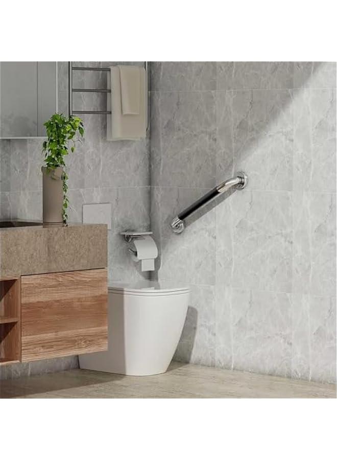 RYNX 2  12 Inch Shower Grab BarStainless Steel Bathroom Grab BarAnti Slip Shower Handles for Elderly Safety Shower Grab Bar Stainless Steel Handicap Grab Bars for Bathroom - Image 4