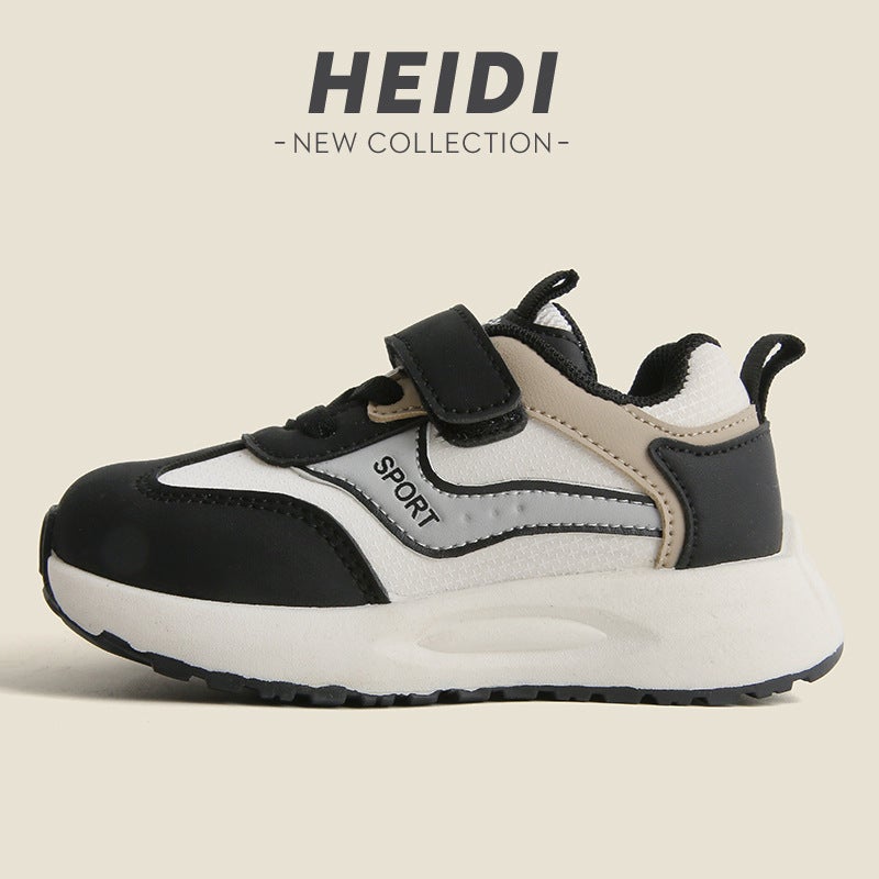 Mesh Sneakers Lightweight Flexible Sole Walking Shoes For Kids Indoor And Outdoor Activities - Image 1