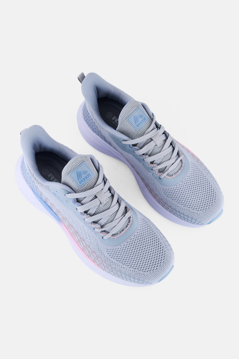 RBX Women Lace Up Training Shoes, Multicolor  - Image 4