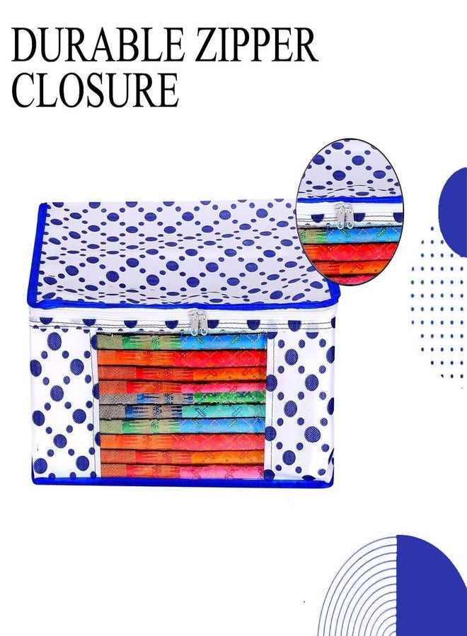 Shaping Fabric Garment Cover Non-Woven 90 GSM with Transparent Window & Double Metal Zipper - Pack of 1 | Dustproof Clothes Storage Bag for Sarees, Suits, Jackets, Shirts SCXLRL1582493517524148523953 - Image 5