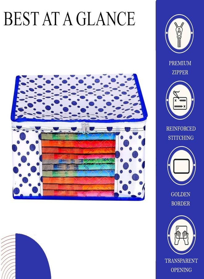Shaping Fabric Garment Cover Non-Woven 90 GSM with Transparent Window & Double Metal Zipper - Pack of 1 | Dustproof Clothes Storage Bag for Sarees, Suits, Jackets, Shirts SCXLRL1582493517524148523953 - Image 4