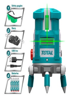 TOTAL Total Green Beam Laser Levels 30M  Tll255267  - Image 1