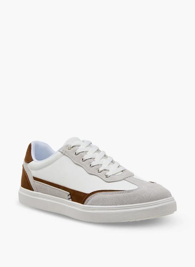 ال بي ال من شو اكسبرس Men Panelled Lace-Up Sneakers
