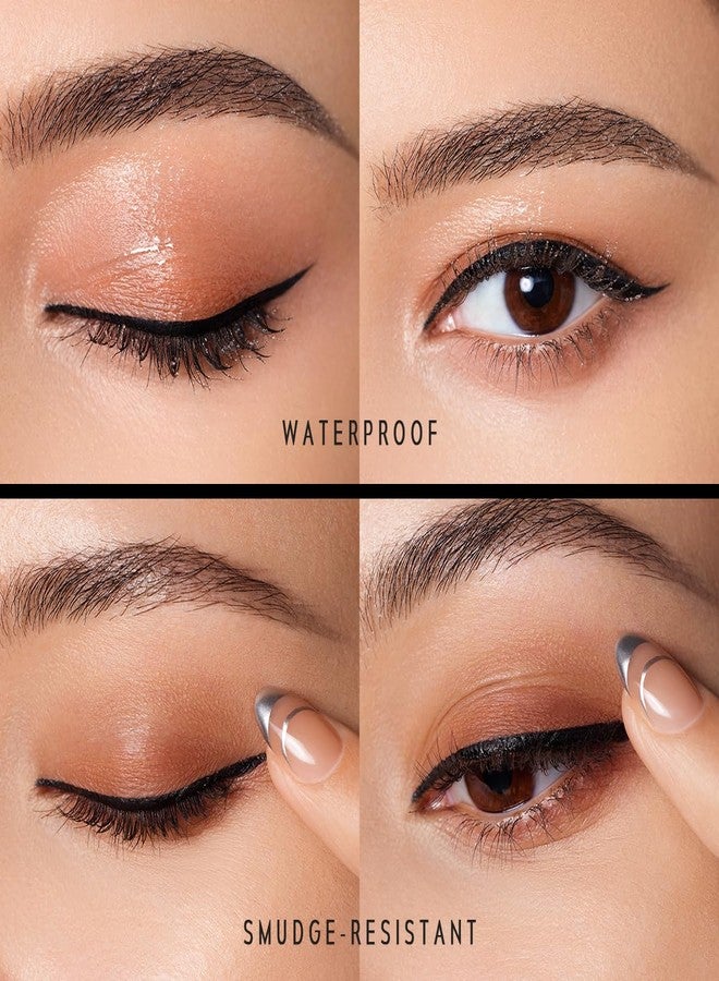 TIMEPHORIA Superstay Eyeliner-Waterproof Liquid Eye Liner Pencil, Stay All Day Makeup, Long Lasting Satin Finish, Smudge-Proof & Transfer-Resistant, Sweatproof, Built in Sharpener (02 Brown) - Image 5