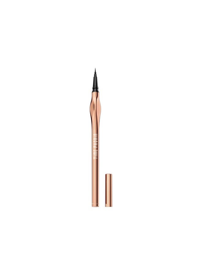 TIMEPHORIA Superstay Eyeliner-Waterproof Liquid Eye Liner Pencil, Stay All Day Makeup, Long Lasting Satin Finish, Smudge-Proof & Transfer-Resistant, Sweatproof, Built in Sharpener (02 Brown) - Image 1