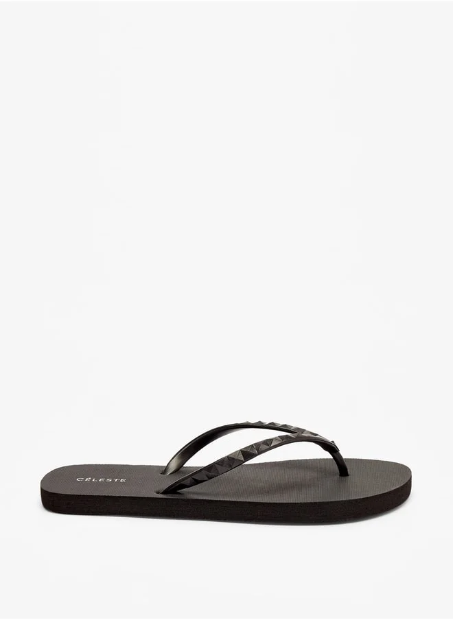 Celeste Women's Textured Flip Flops