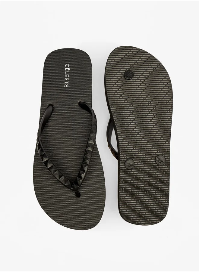 Celeste Women's Textured Flip Flops