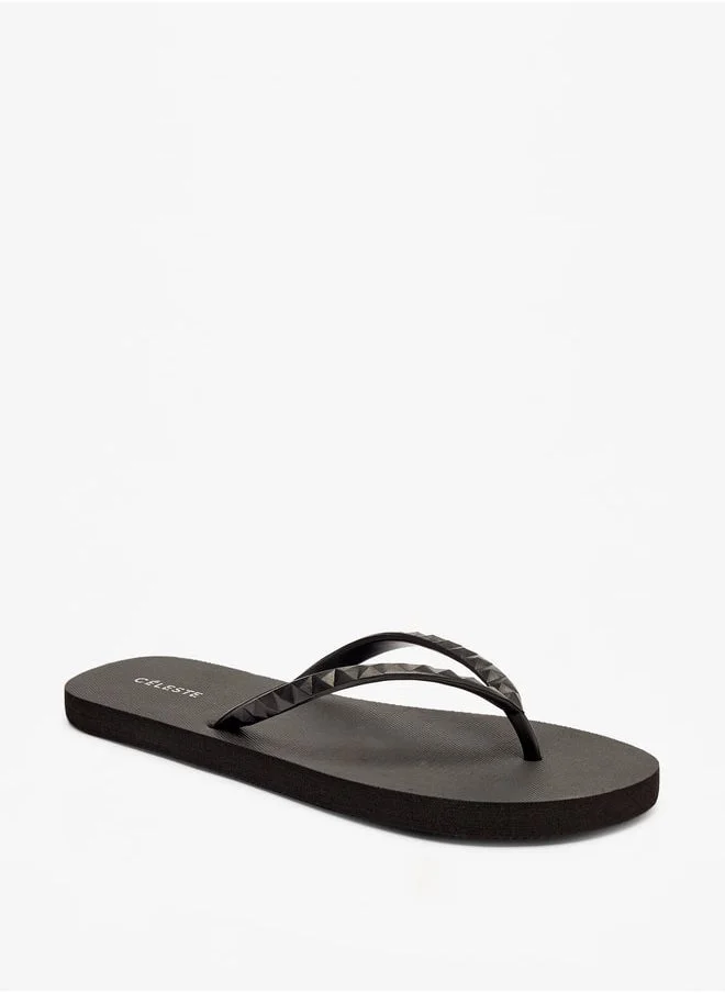 Celeste Women's Textured Flip Flops