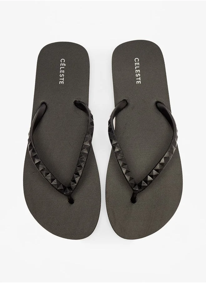 Celeste Women's Textured Flip Flops