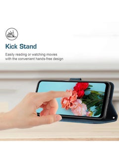 زبون جراب هاتف من الجلد بتصميم مخطط لهاتف Honor 9X Lite / 8X مع حبل تعليق  - Image 5