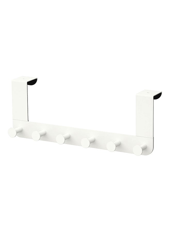 Iron Door Mount Hanger White 35x13cm - Image 1