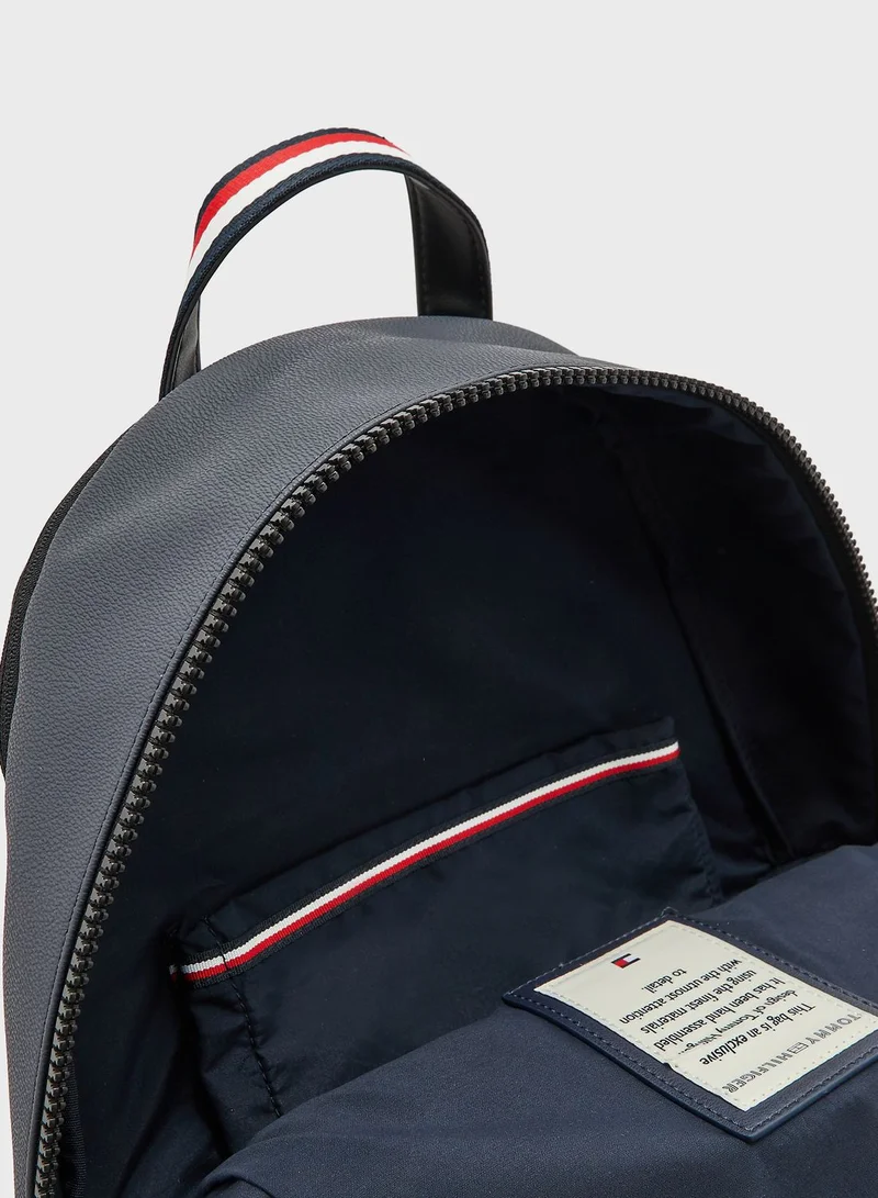 TOMMY HILFIGER Coated Canvas Backpack