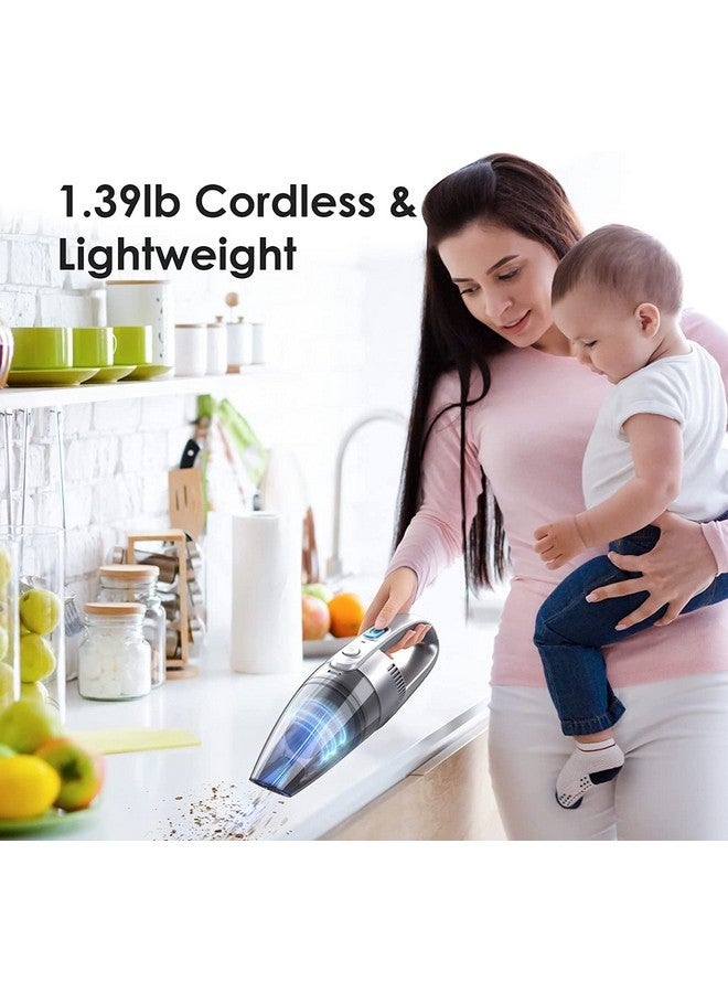 Oraimo Handheld Vacuum Cleaner for Home and Car | Powerful 120W Motor & 5.5 Kpa Suction Power | Ideal for Dust & Small Dirt Removal | Lightweight, Portable with Small Body | 2 Attachments - Image 2