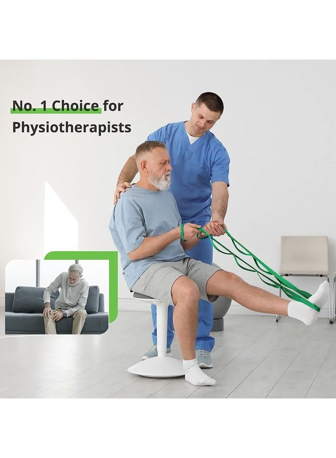 Fanski Stretching Strap Yoga Strap For Physical Therapy,10 Loops Yoga Straps For Stretching, Exercise, Stretch Band For Women & Men - Image 2