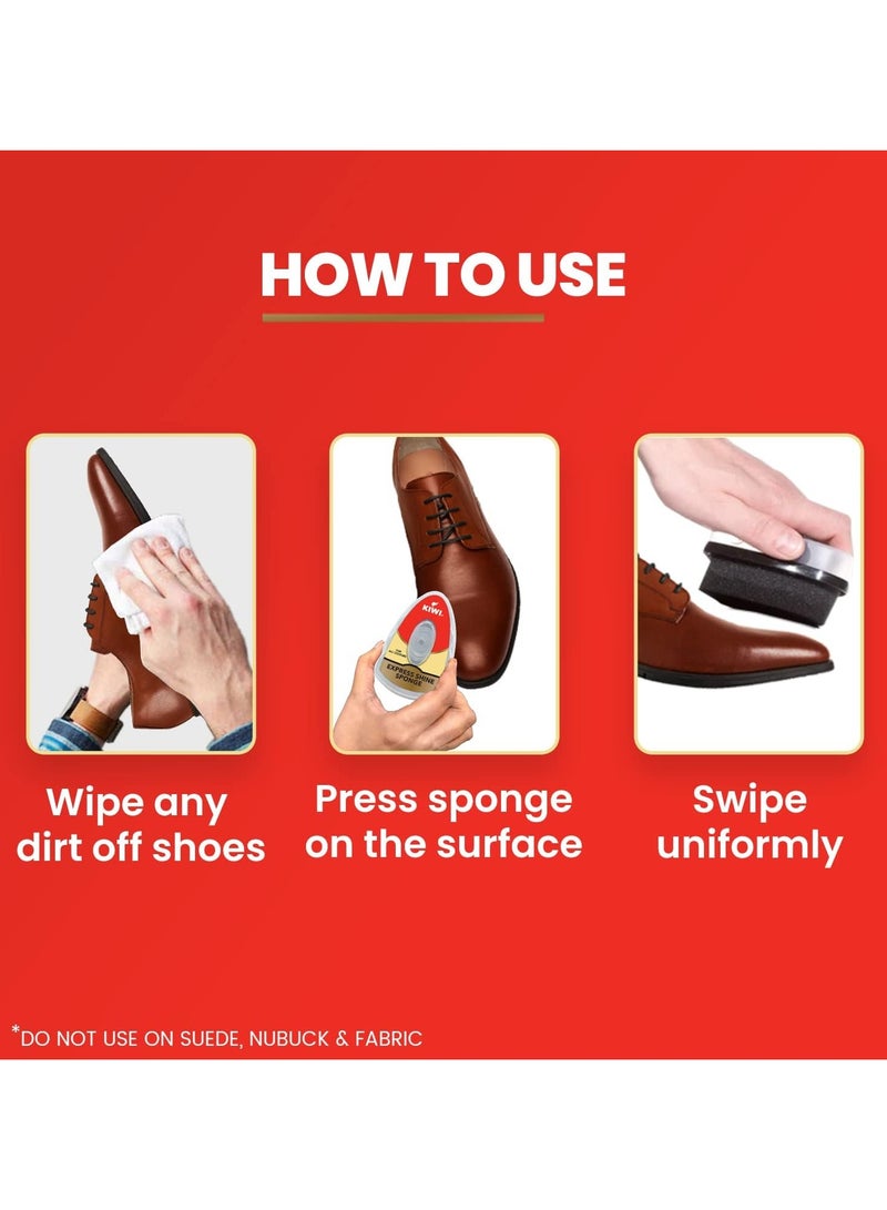 Kiwi إسفنجة اللمعان السريع مع السائل - Image 5