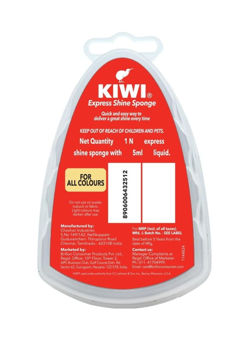 Kiwi إسفنجة اللمعان السريع مع السائل - Image 2