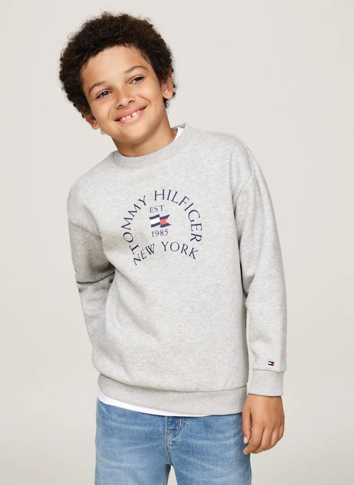 TOMMY HILFIGER Kids Logo Sweatshirts