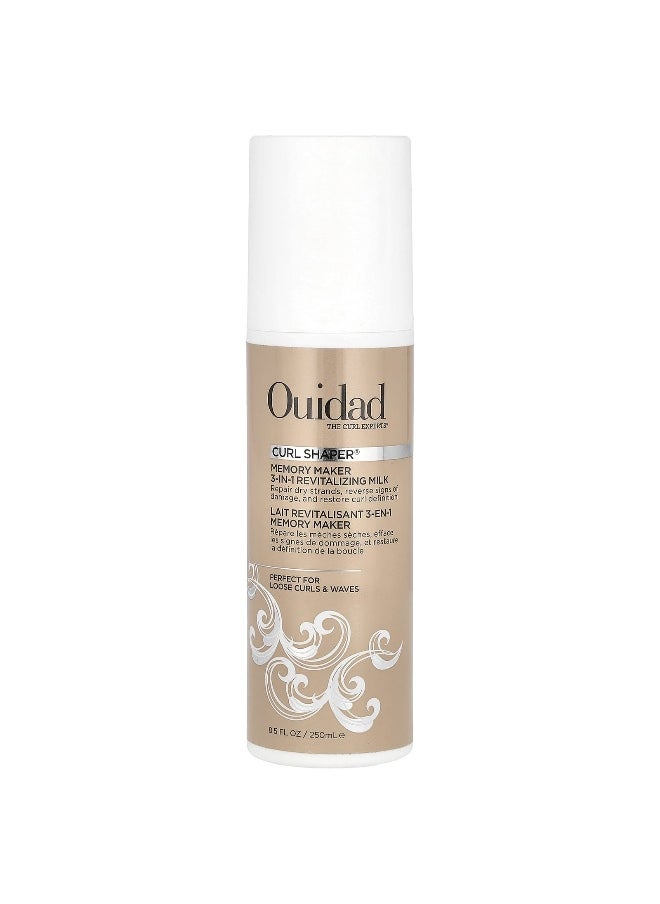 Ouidad - Ouidad, Curl Shaper®, Memory Maker 3-In-1 Revitalizing Milk, 8.5 fl oz (250 ml) - Image 1