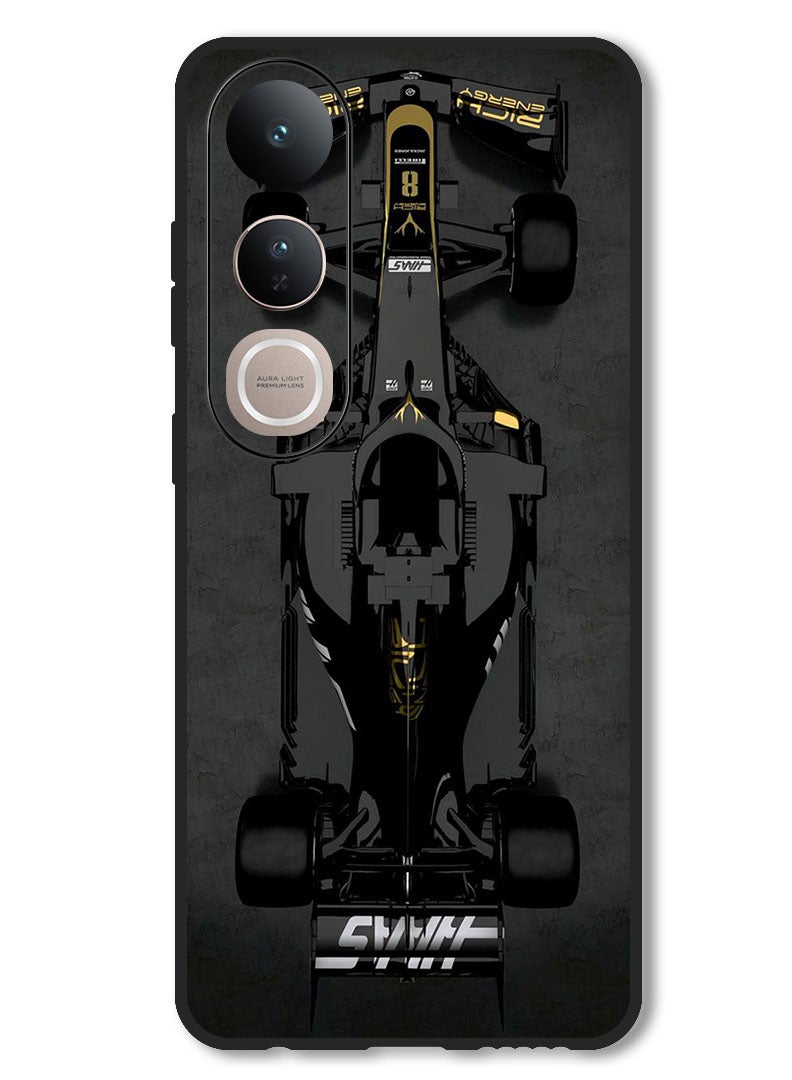 Theodor Case Compatible with Vivo V50 Lite Protection Shockproof Bumper Cover Sports Car - Image 1