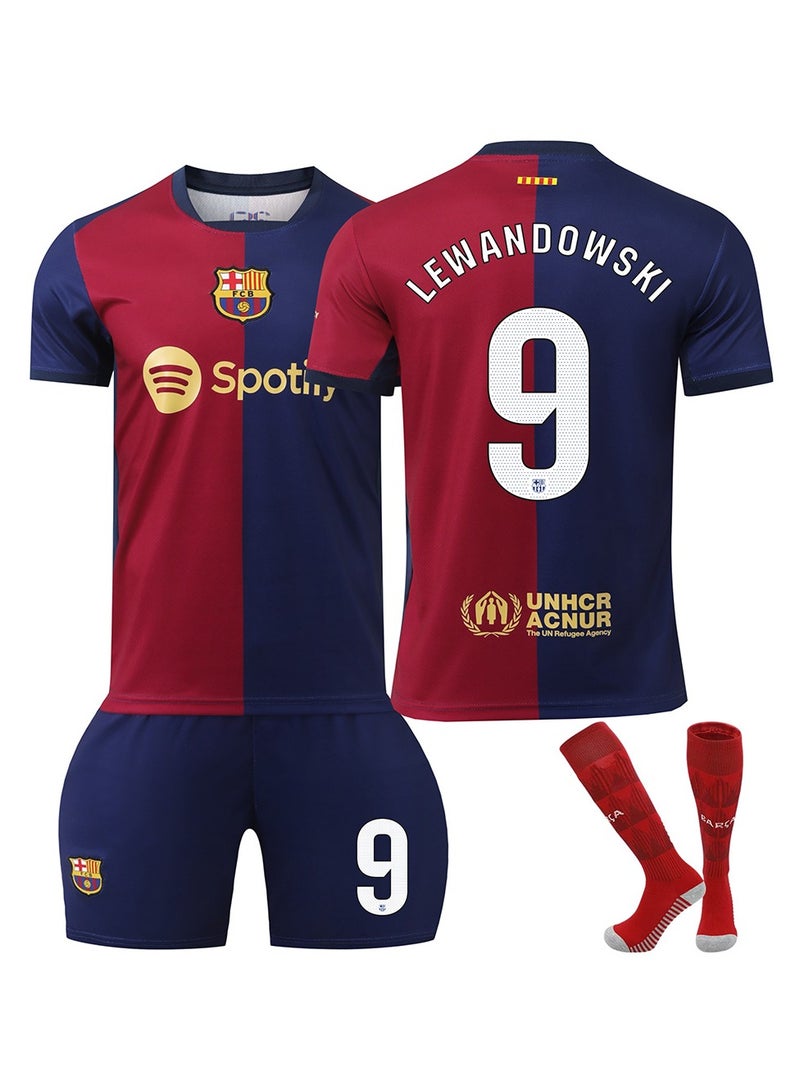 SKT Shiketro Adult Outdoor Sports Suit Size 9 Football Uniform T-shirt Three-piece set  - Image 1