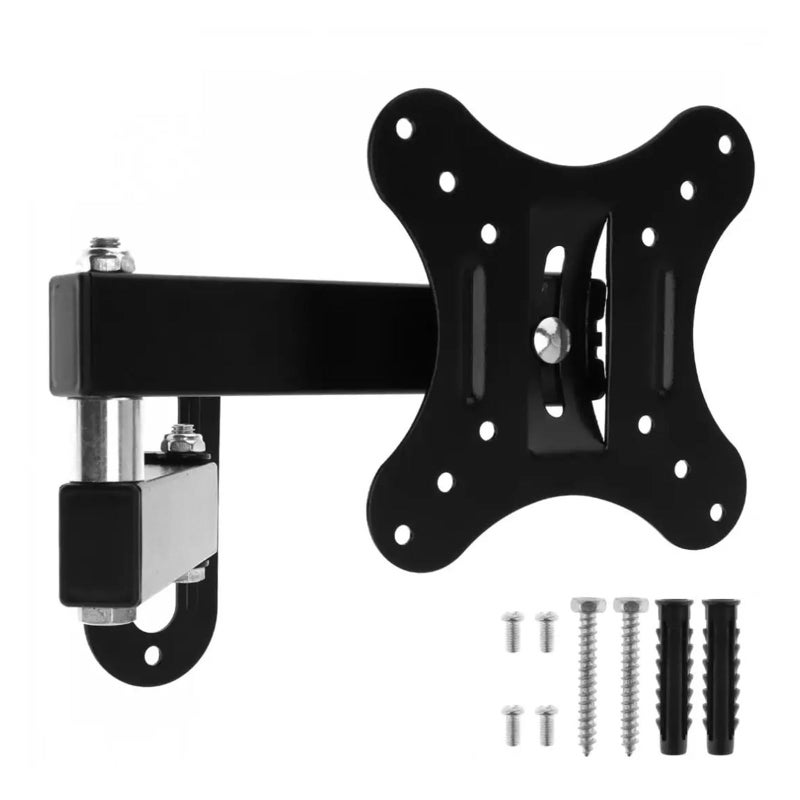 Adjustable TV Wall Mount Swivel Bracket For 14 To 27 Inch LED Monitor Flat Panel - Image 2