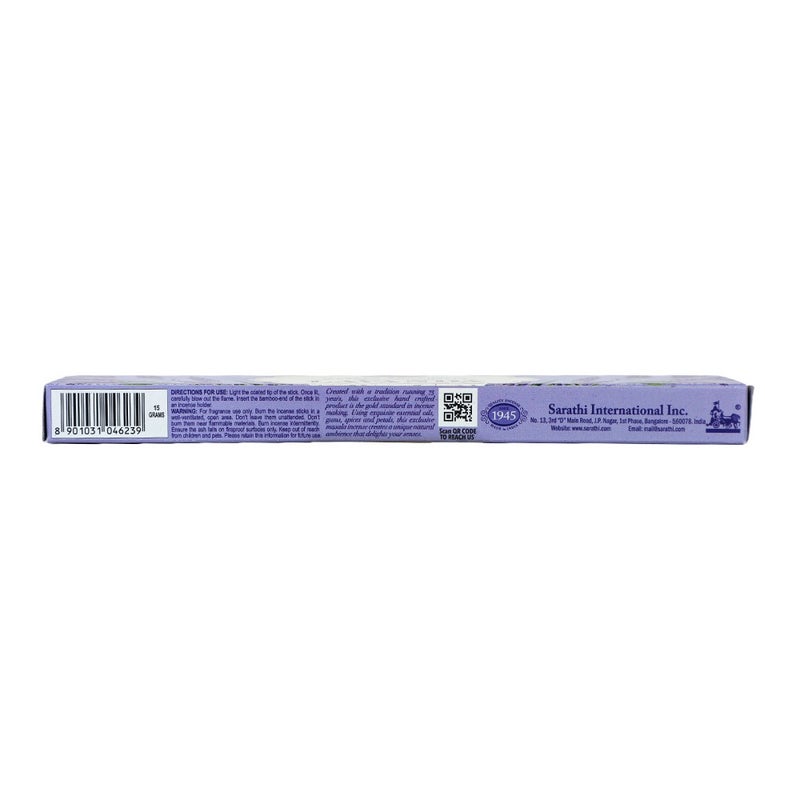 Tulasi Exclusive Masala Lush Lavender Incense Sticks (Agarbatti) for Pooja, Prayer, Meditation & Home Fragrance, 1 Pack - Image 4