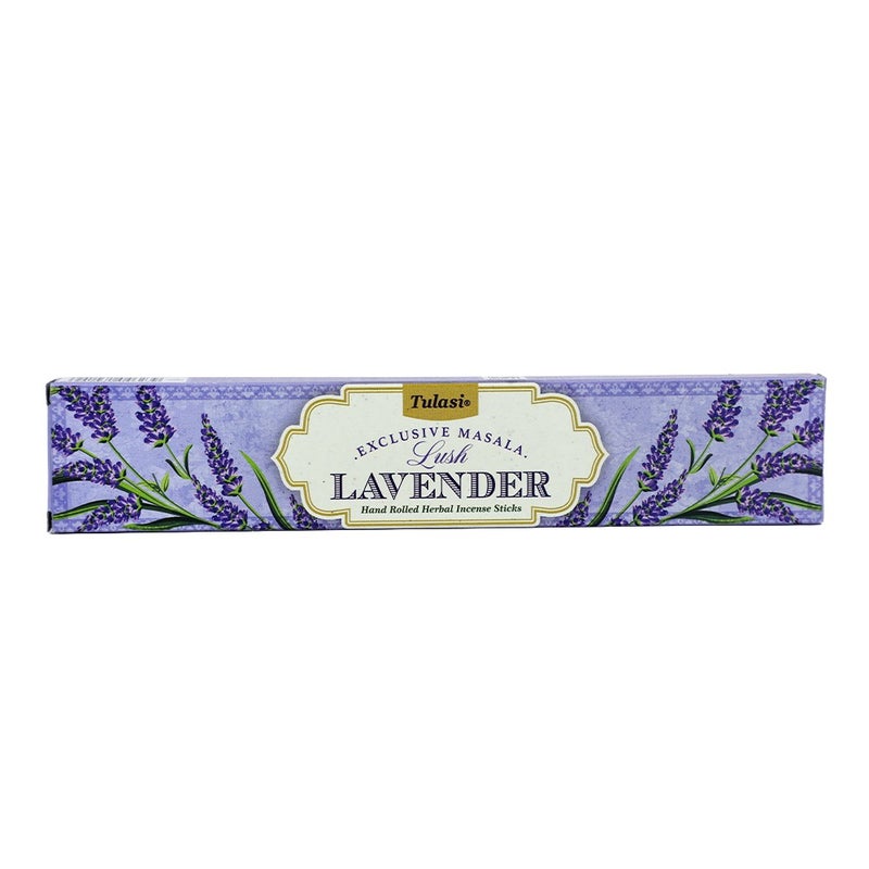 Tulasi Exclusive Masala Lush Lavender Incense Sticks (Agarbatti) for Pooja, Prayer, Meditation & Home Fragrance, 1 Pack - Image 2