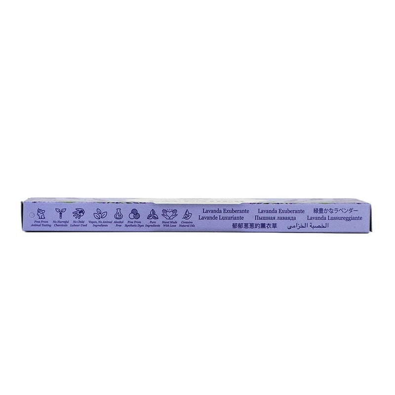 Tulasi Exclusive Masala Lush Lavender Incense Sticks (Agarbatti) for Pooja, Prayer, Meditation & Home Fragrance, 1 Pack - Image 3