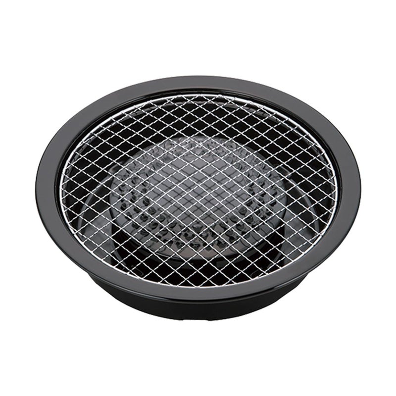 Iwatani مقلاة الشواء العلوية إيواتاني الكورية سوداء CBAAMP