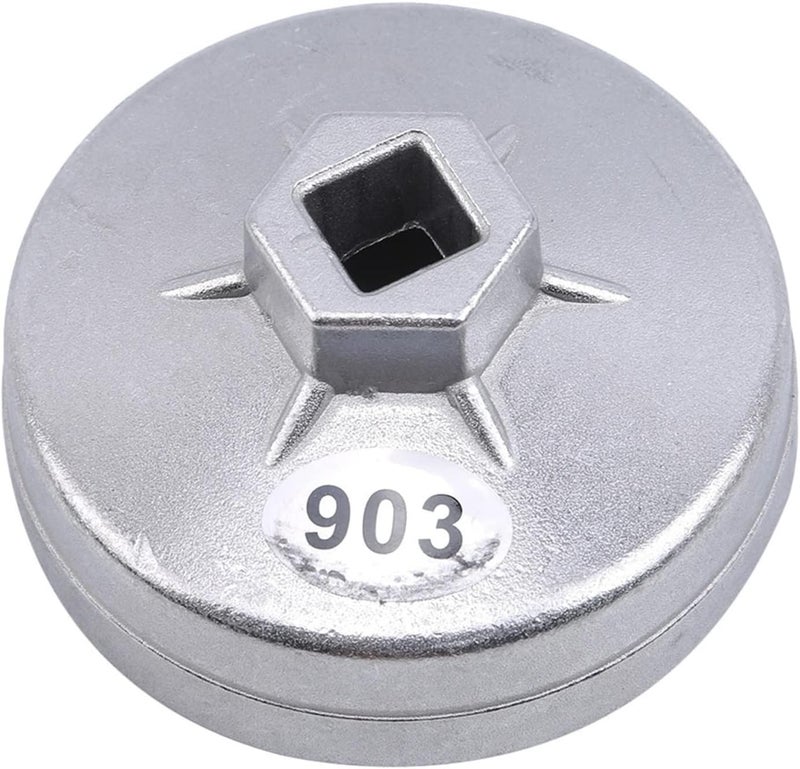 cheekyglo Oil Filter Wrench Cap Type Socket Removal Garage Tool Car Engine Car Oil Filter Wrench Socket Remover Tool,903 - Image 2