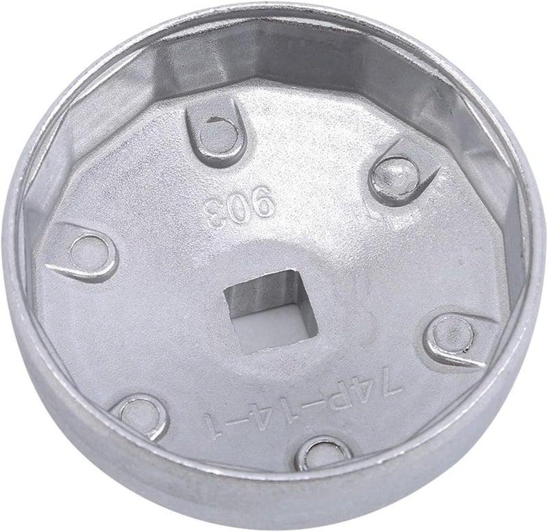cheekyglo Oil Filter Wrench Cap Type Socket Removal Garage Tool Car Engine Car Oil Filter Wrench Socket Remover Tool,903 - Image 1