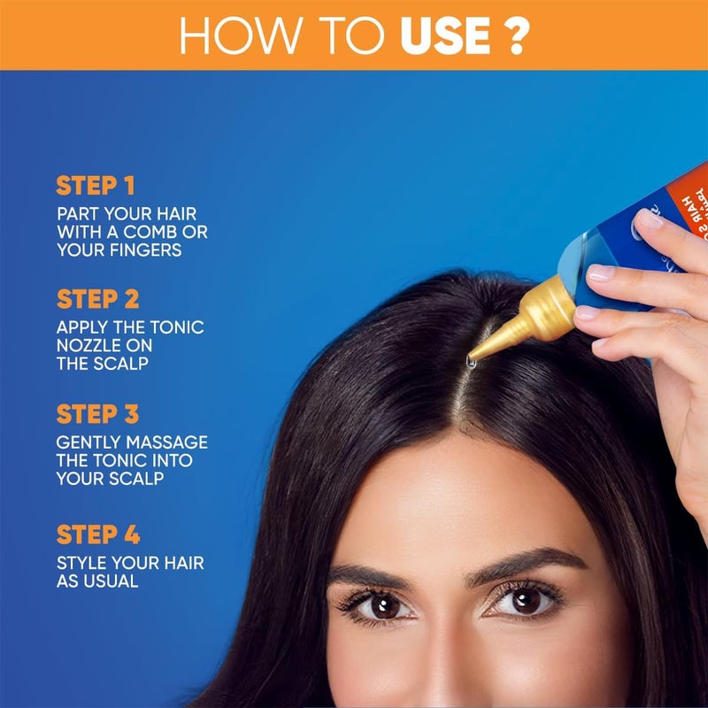 Head & Shoulders تونك هيد آند شولدرز للشعر S.O.S، مع فيتامين B5 والكافيين، يوقف تساقط الشعر ويقوي جذور الشعر، 145 مل - Image 4